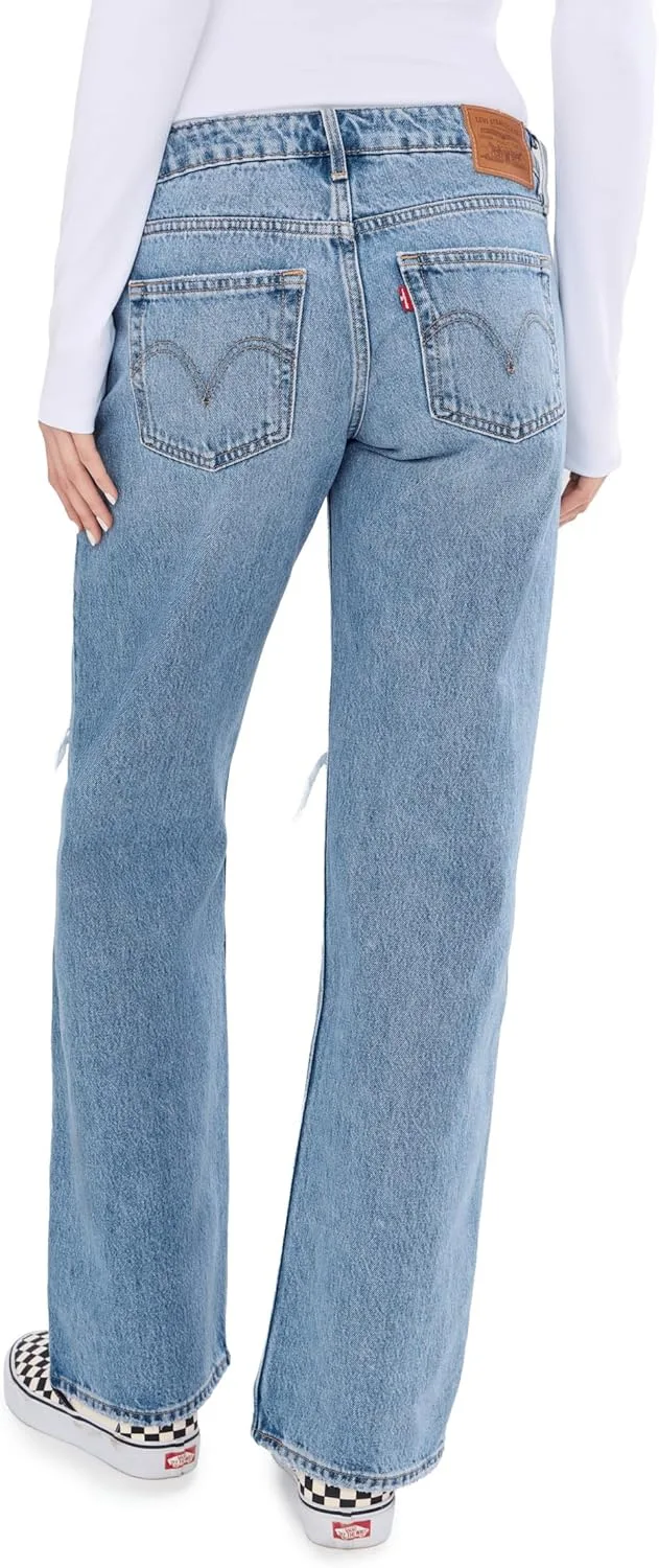 Levi's женские низкие свободные джинсы, Shakey Ground — фото 4