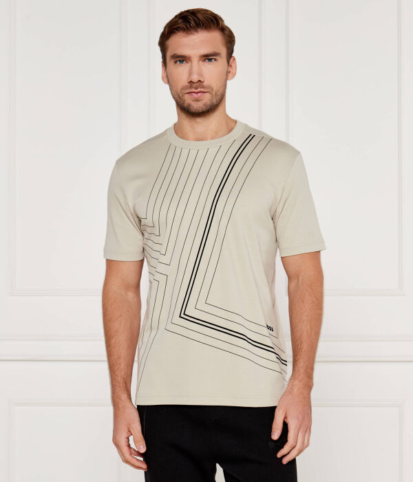 

Футболка Boss Green Regular Fit, бежевый