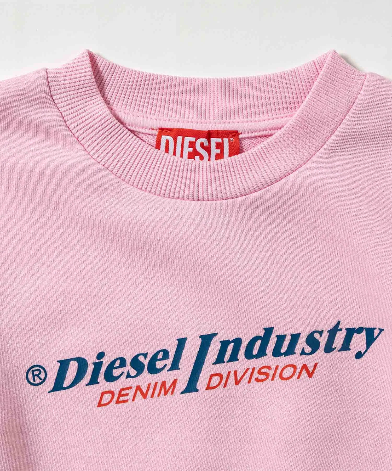 Детская толстовка с длинными рукавами и логотипом бренда DIESEL — фото 3