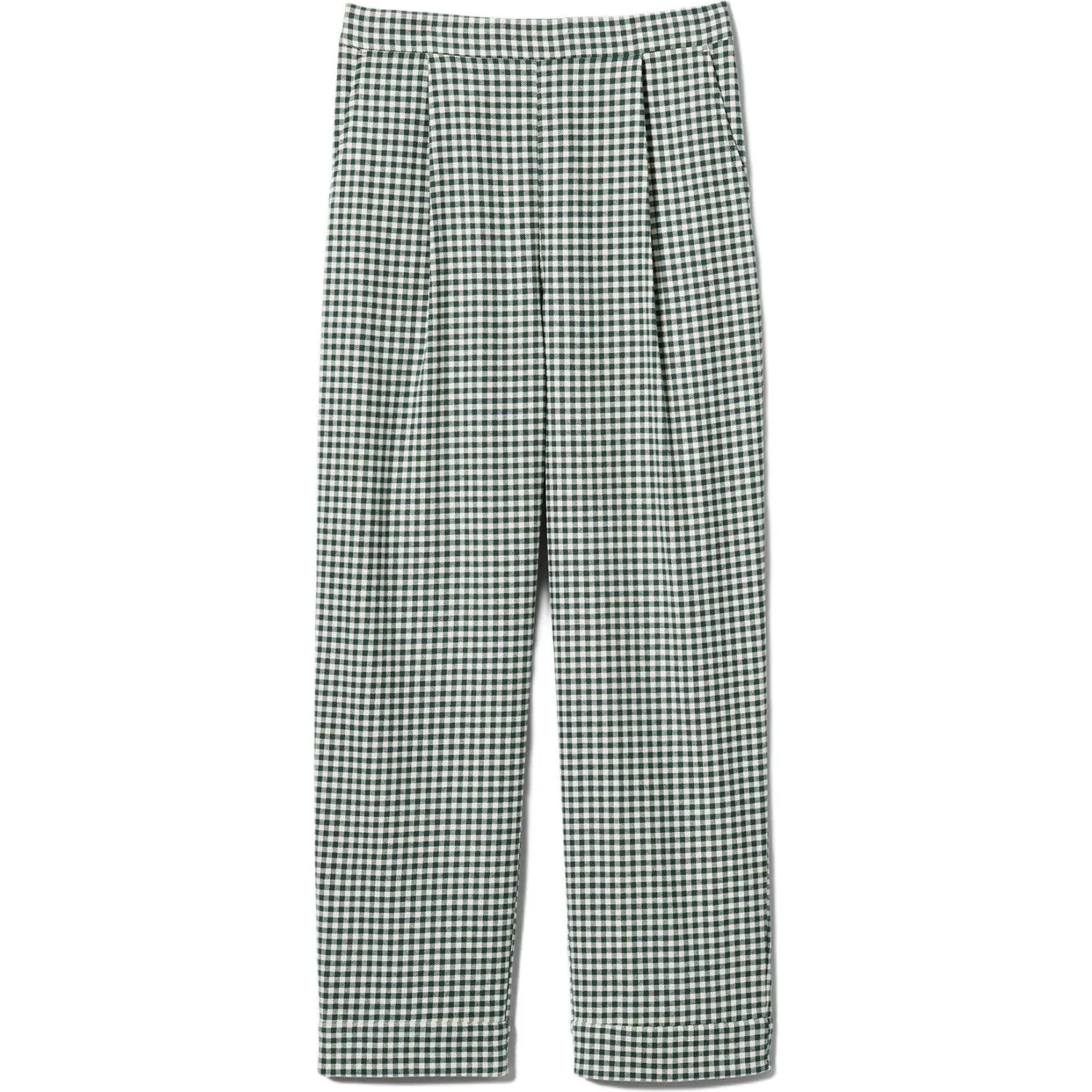 Брюки повседневные женские Dark Green UNIQLO