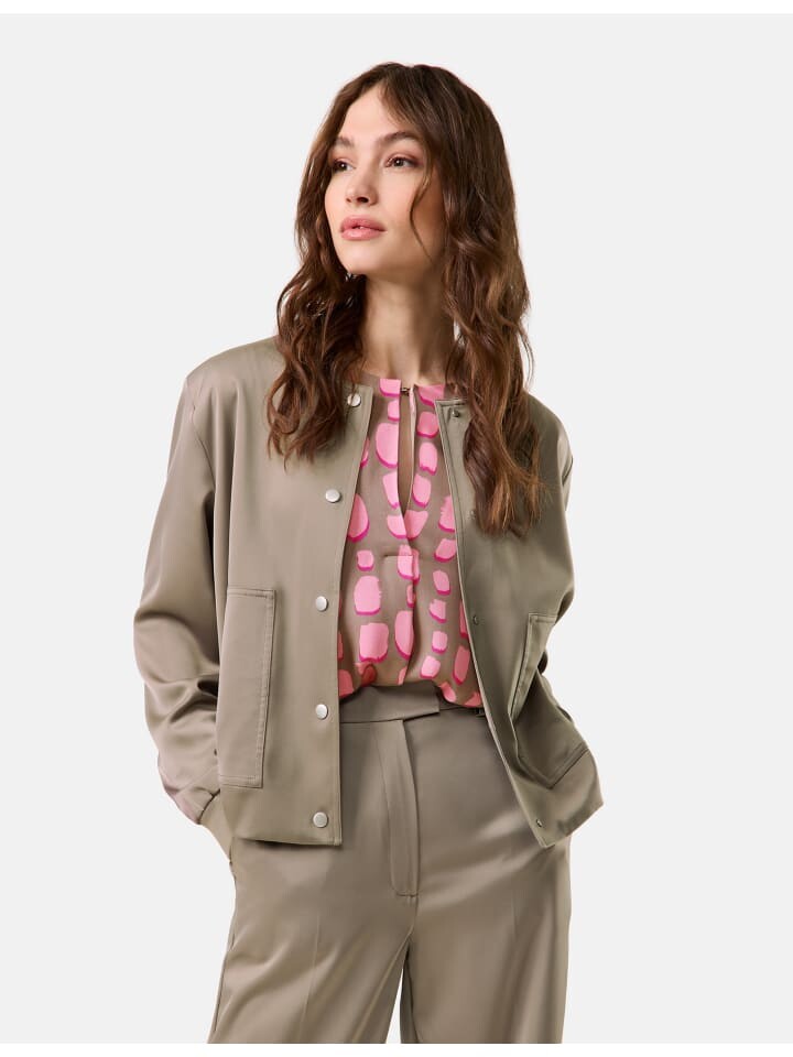 

Блуза TAIFUN Blusenjacke, цвет Cinder