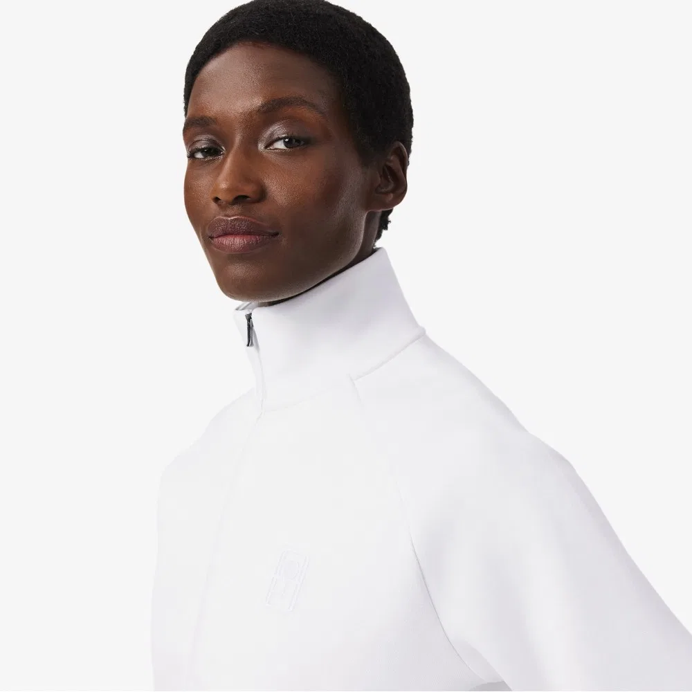 Толстовка Lacoste Heritage, белая — фото 2