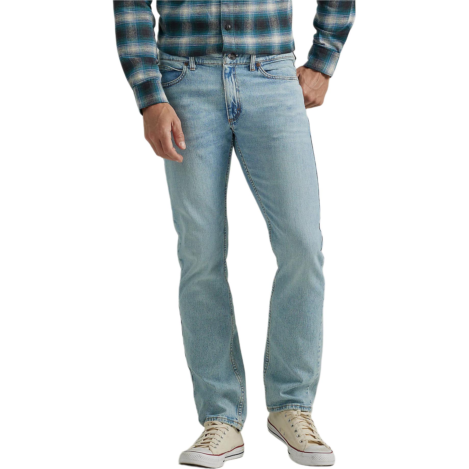 

Lee Джинсы мужские светло-голубые