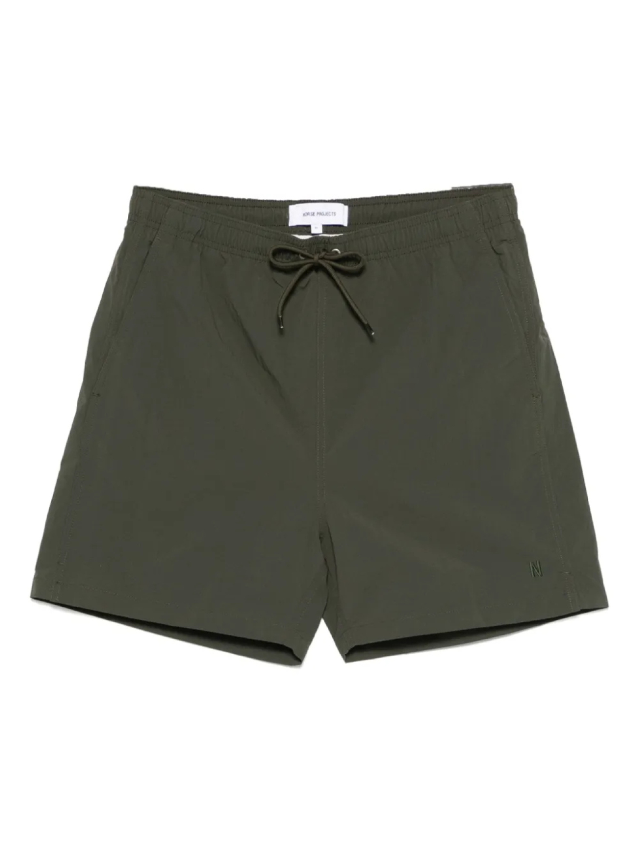 

Шорты для плавания с вышитым логотипом Norse Projects, зеленый