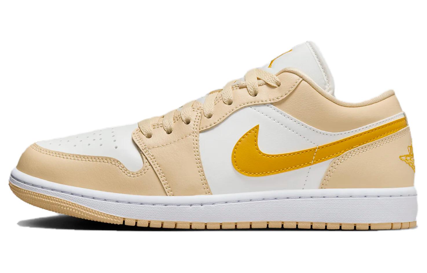 Женские кроссовки Jordan Air Jordan 1 для скейтбординга, Бежевый