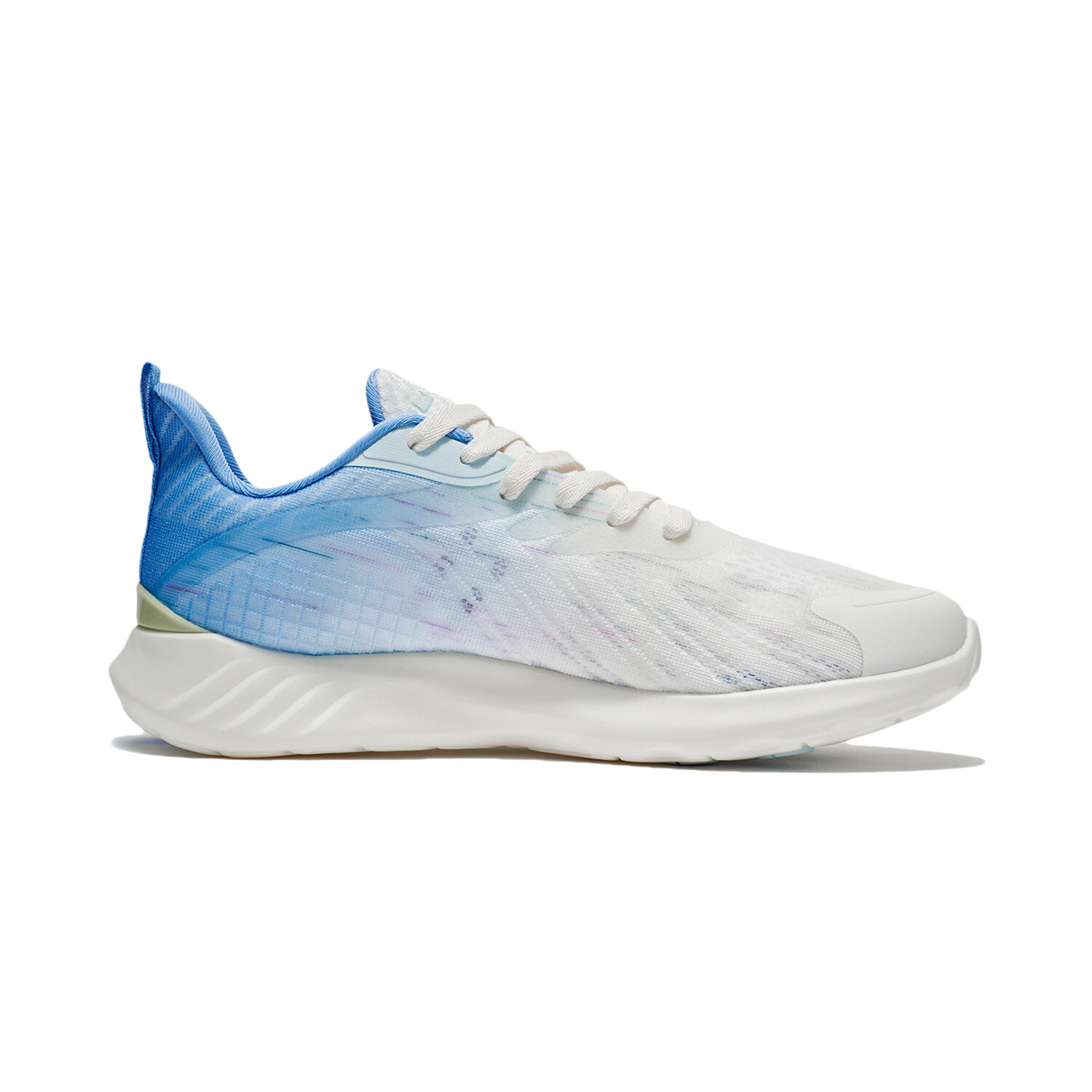 Кроссовки Qingyi для бега мужские с низким верхом Cloud White / Light Cobalt Blue Lining — фото 2