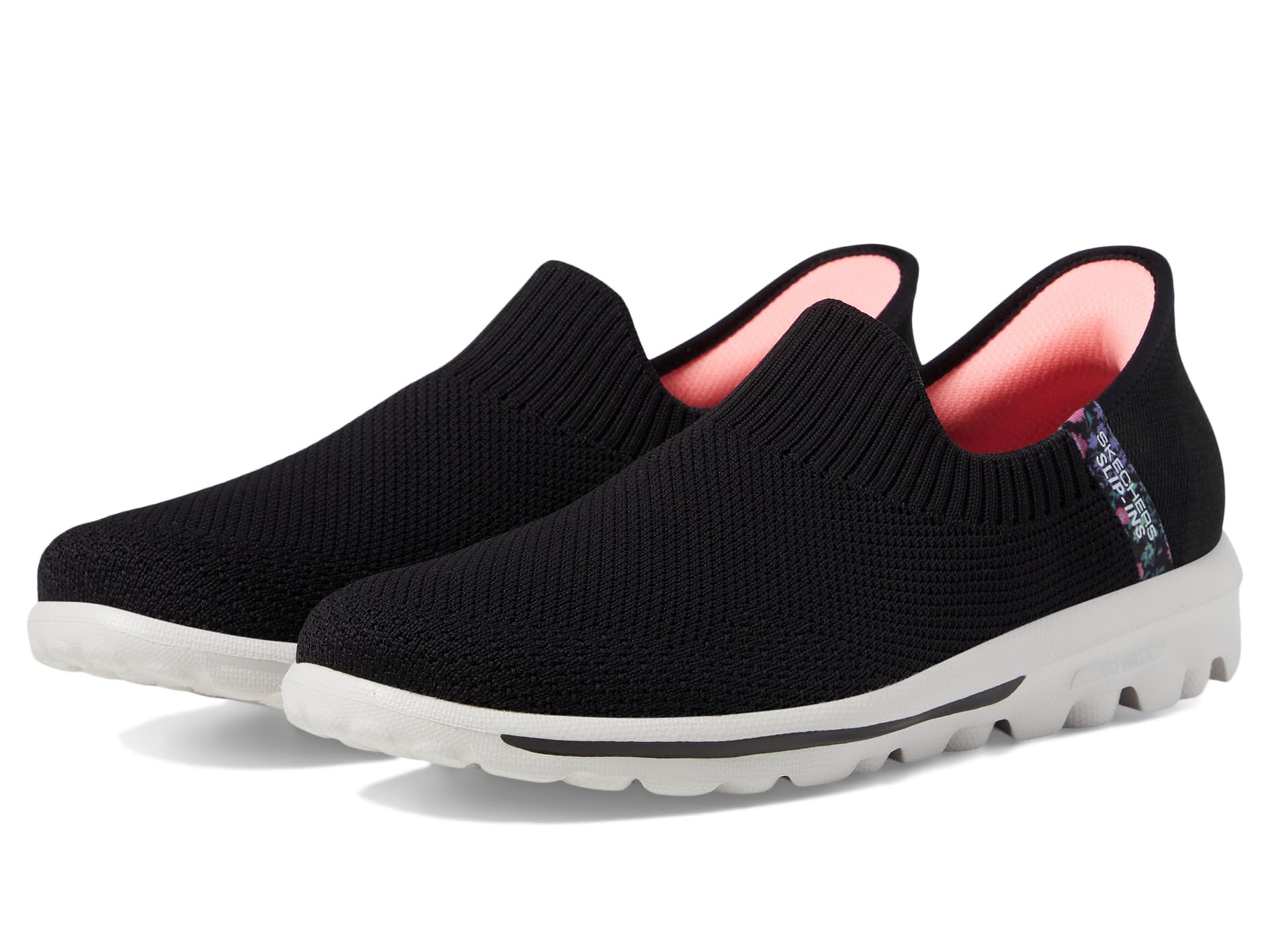 Кроссовки SKECHERS Performance Go Walk Travel Tahiti Sunset Hands Free Slip-Ins, черный
