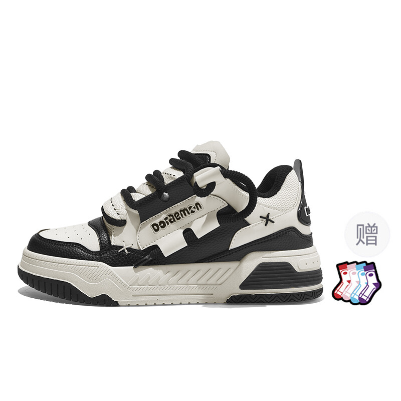 

Кроссовки Doraemon Skateboarding Shoes Men Low-top, цвет Phantom Gray