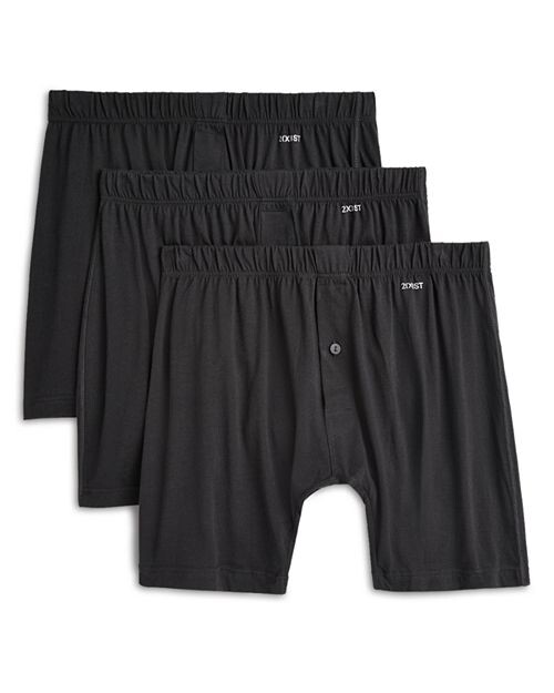 

Боксеры Pima Knit, 3 шт. 2(X)IST, цвет Black