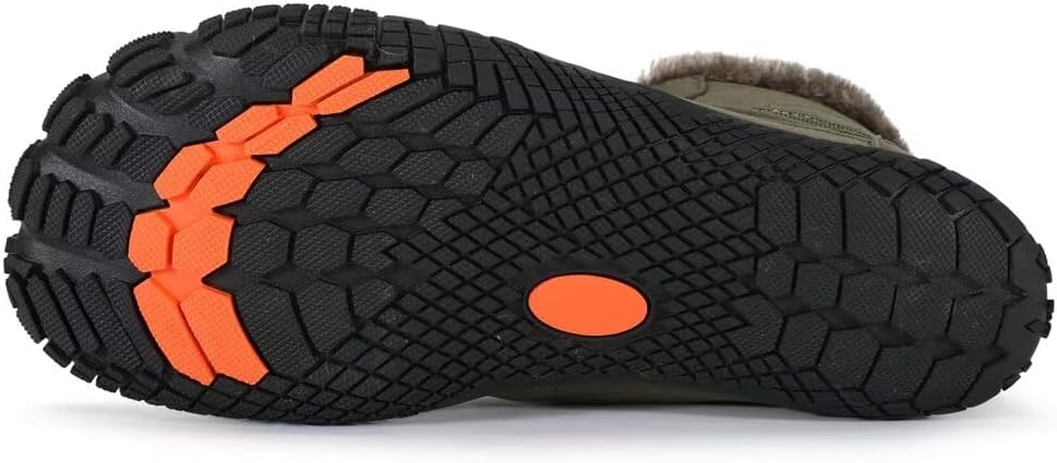 Кроссовки Barekick Polar, нескользящая и водонепроницаемая зимняя обувь (унисекс) Swzec, зеленый — фото 4