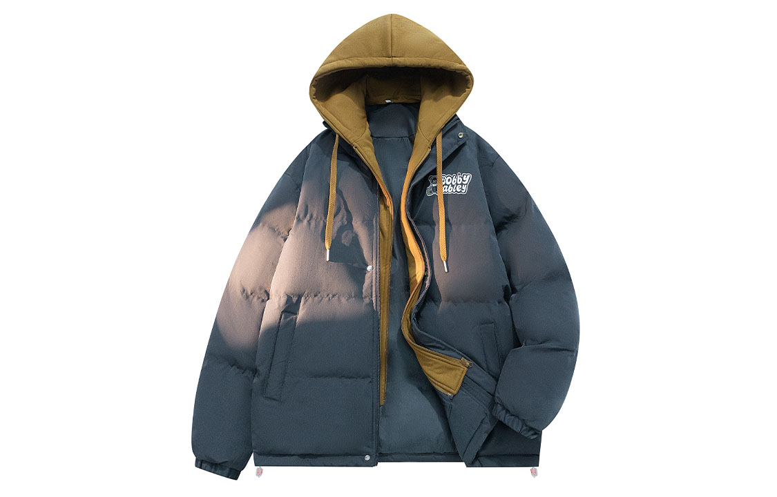 

BOBBY ABLEY Пуховик Unisex, Gray Coffee