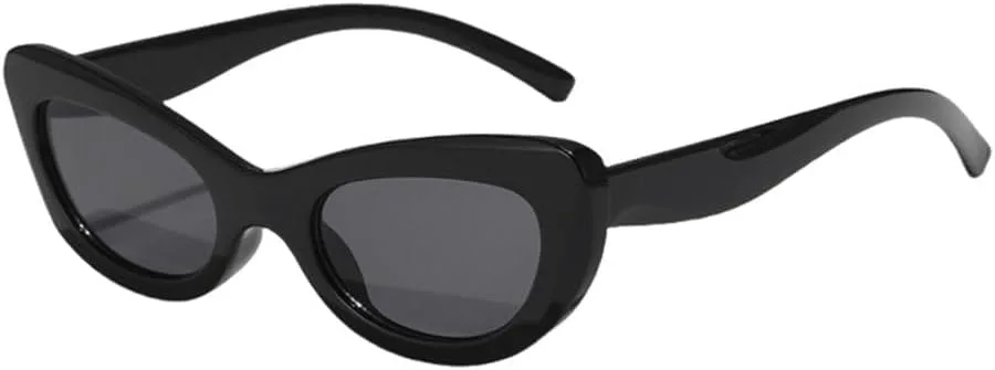 

Женские солнцезащитные очки овальной формы, классические винтажные очки для женщин с защитой от УФ-излучения UV400, очки для активного отдыха MTZJH, Black