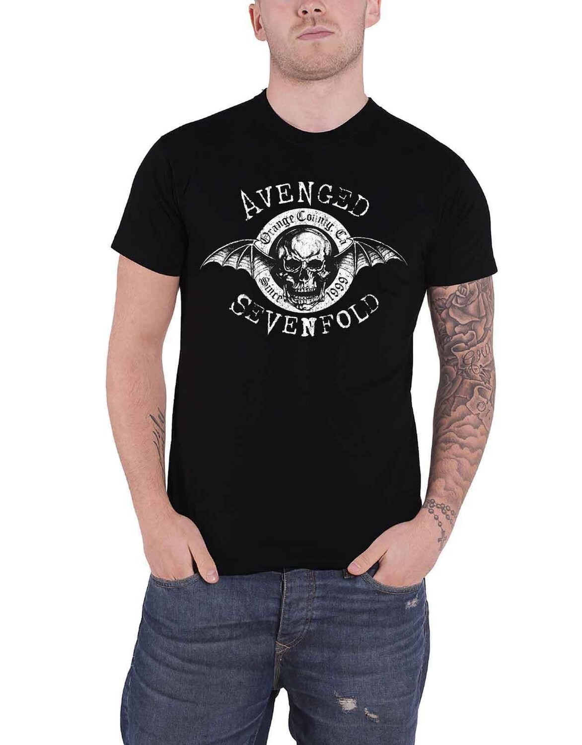 

Футболка «Происхождение» Avenged Sevenfold, черный