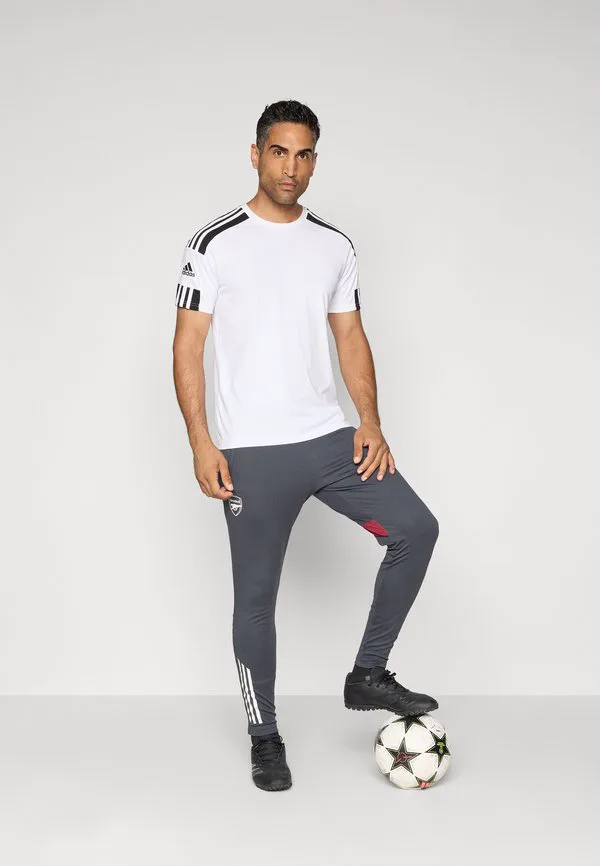 Тренировочные штаны arsenal fc 25/26 tiro 25 european, клубная форма Adidas Performance, Dark Grey/Team Coll Burgundy — фото 2