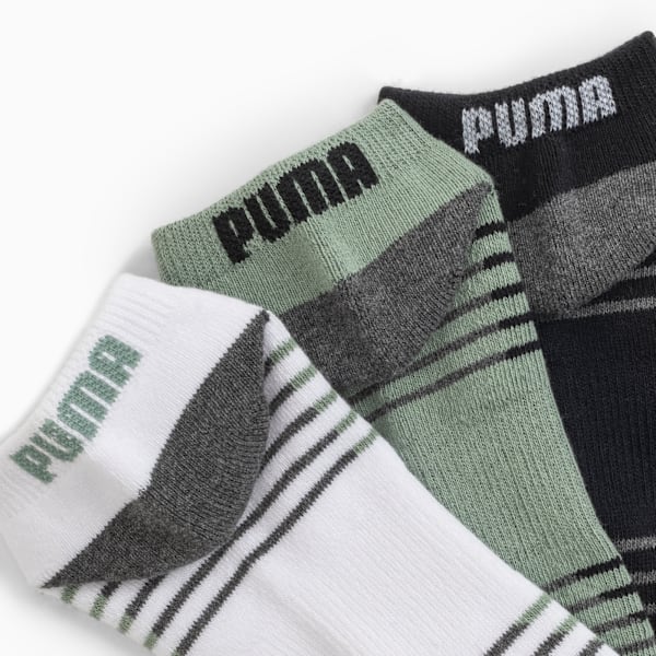 Носки полумахровые низкие для больших детей (3 пары) Puma, мультиколор — фото 3
