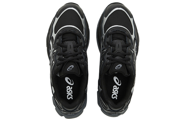 Обувь Asics GEL-NYC Lifestyle унисекс, Черное серебро — фото 4