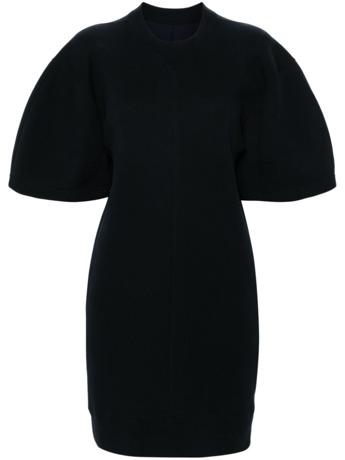 

Sacai трикотажное мини-платье, черный