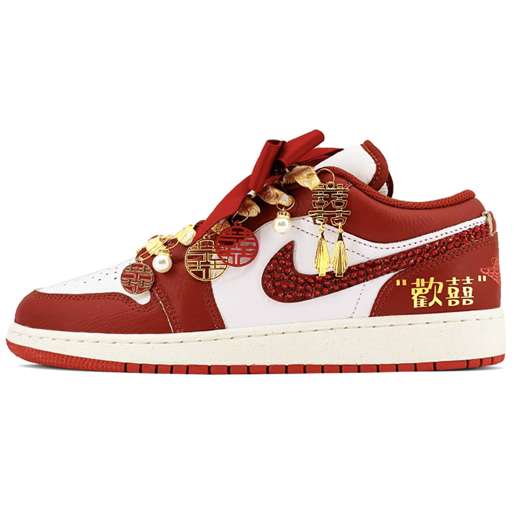 

Jordan Air Jordan 1 винтажные баскетбольные кроссовки женские, Red