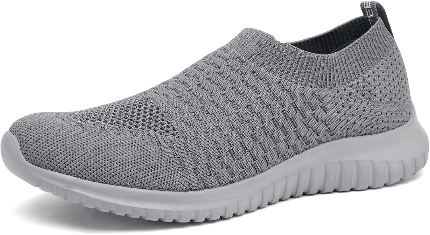 

Мужские кроссовки TIOSEBON с легкой посадкой, для ходьбы, из трикотажной сетки, серый