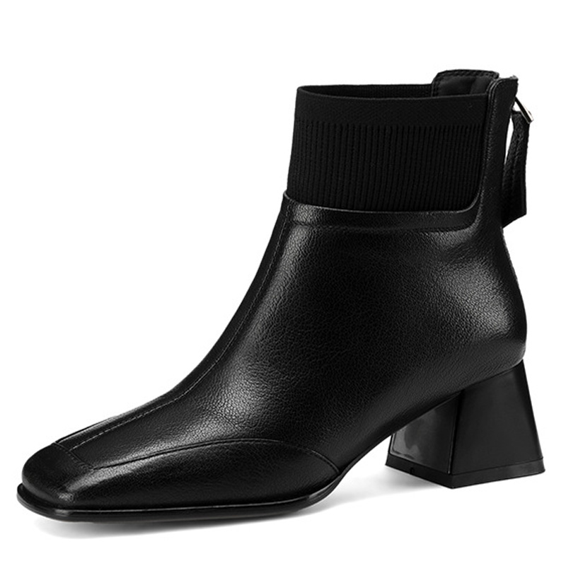 Ботильоны женские 5 см Devanro, Black