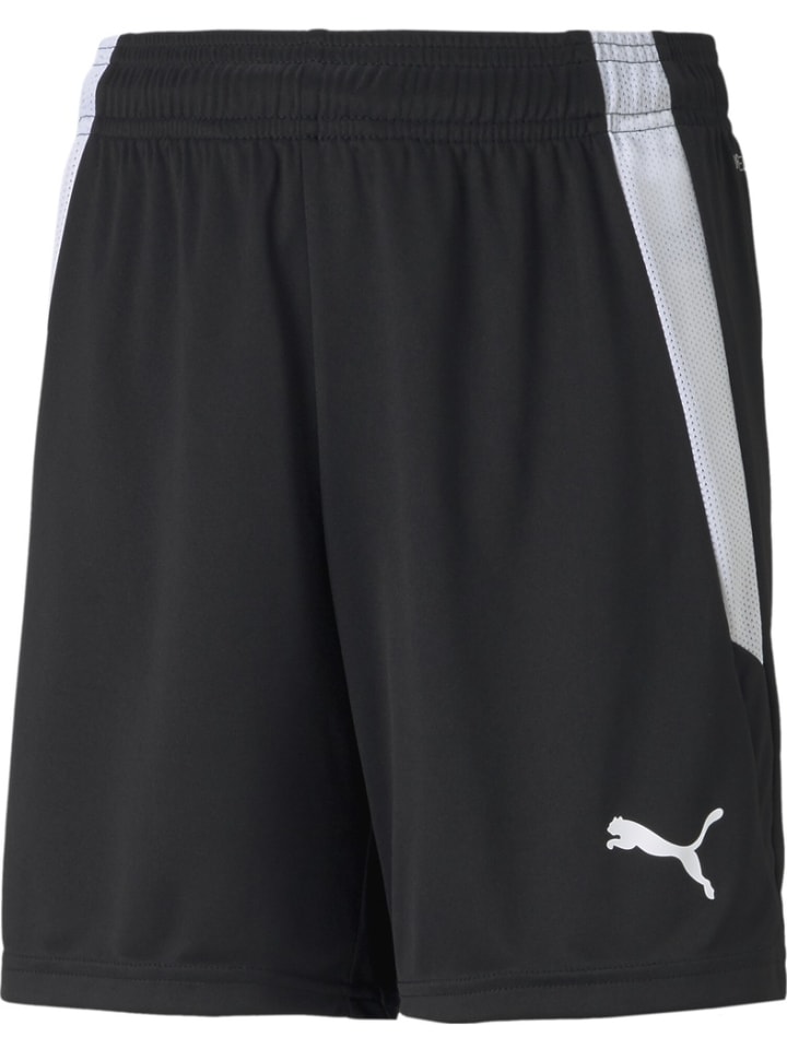 

Спортивные шорты TeamLIGA Shorts Jr черного цвета Puma