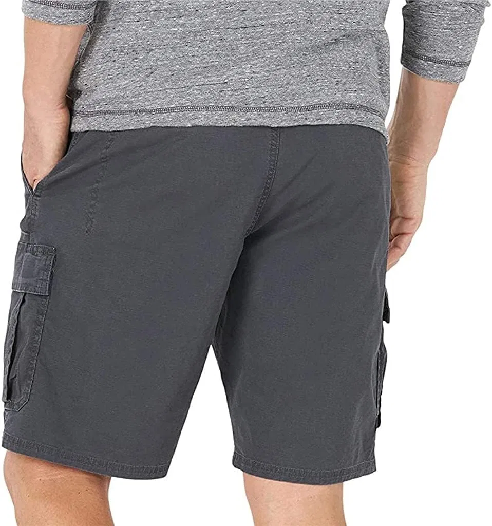 Шорты мужские с карманами, резинка, досуг, спорт, Polyester Spandex, D — фото 3