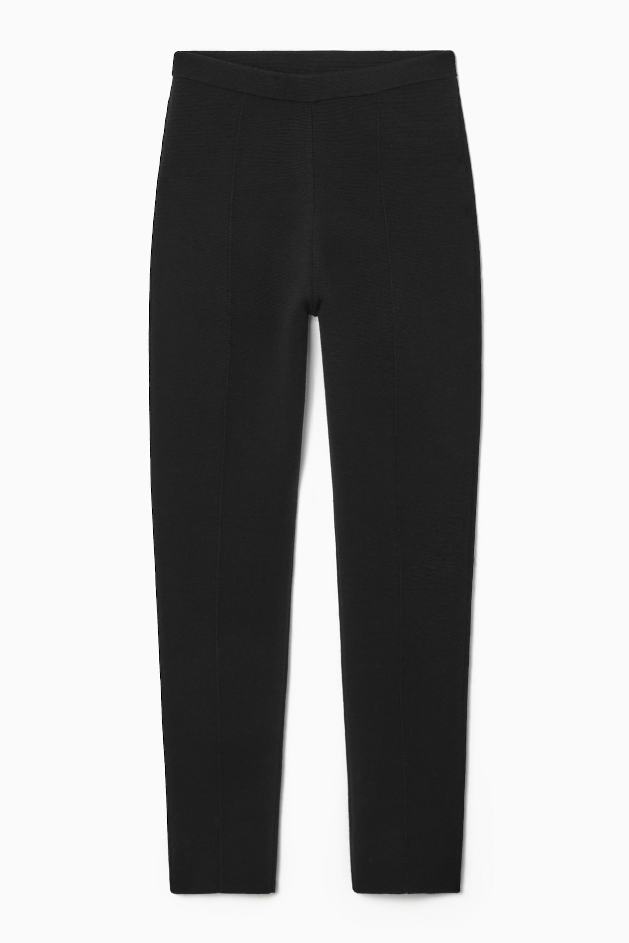 

Трикотажные брюки slim fit COS, черный