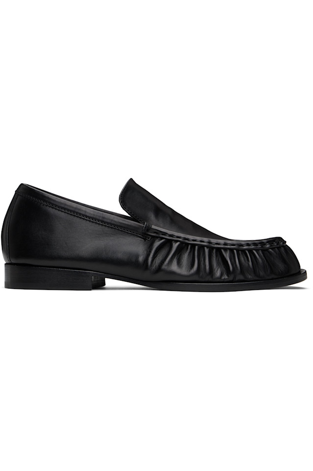 Кожаные лоферы Dries Van Noten, черный