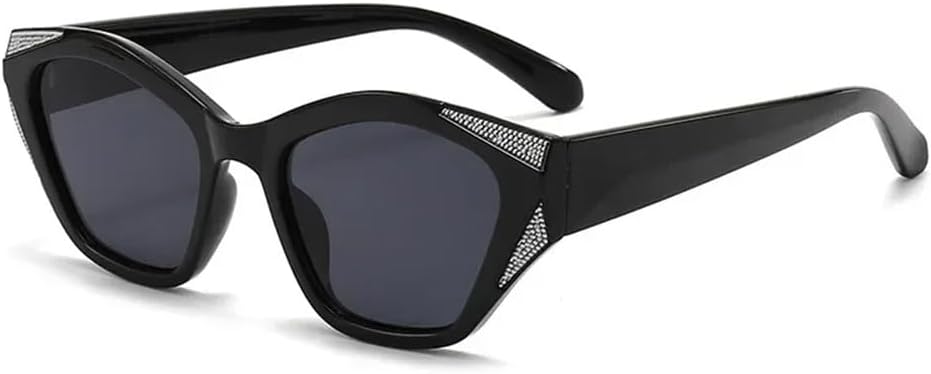 

Солнцезащитные очки UV400 для мужчин и женщин | Овальная оправа «кошачий глаз» зеленого цвета | для вождения и занятий спортом на открытом воздухе generic, Black White