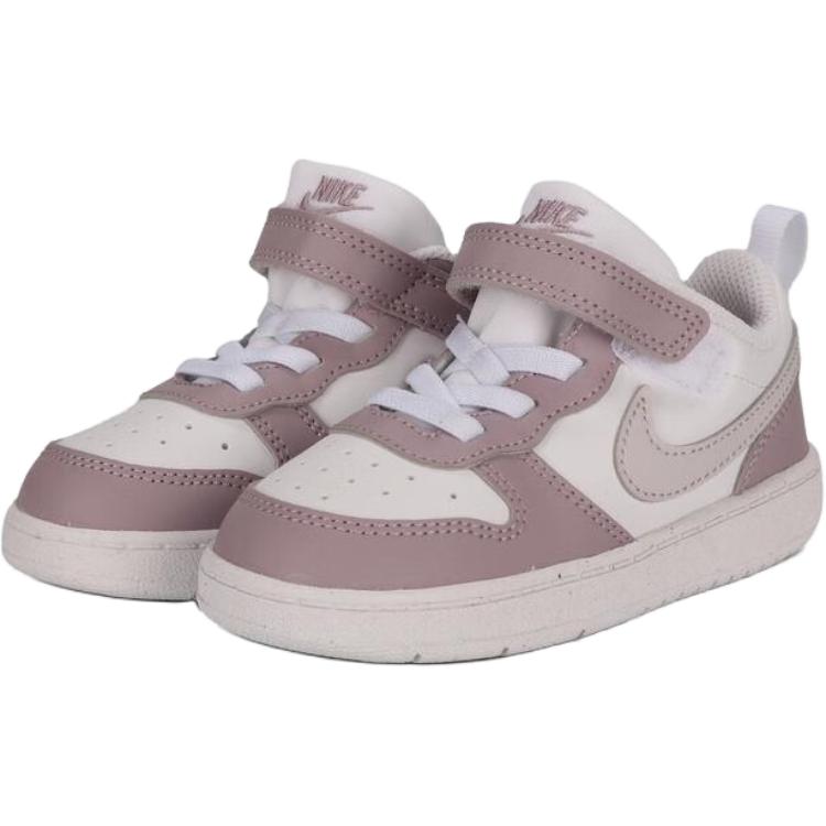 Court Borough Low top детская обувь для малышей Nike, бежевый — фото 4