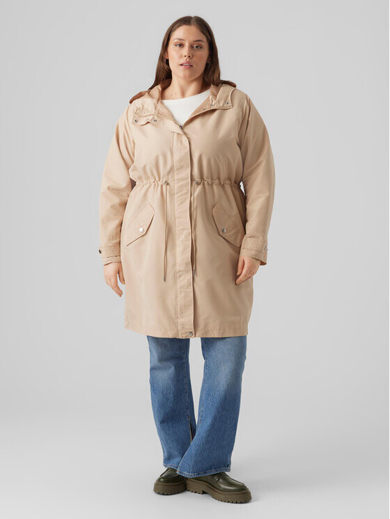 

Переходное пальто стандартного кроя Vero Moda Curve, коричневый