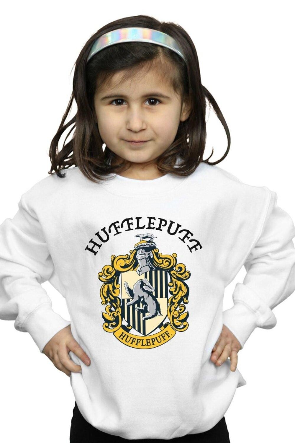 

Хлопковая толстовка Хаффлпаффа Harry Potter, белый