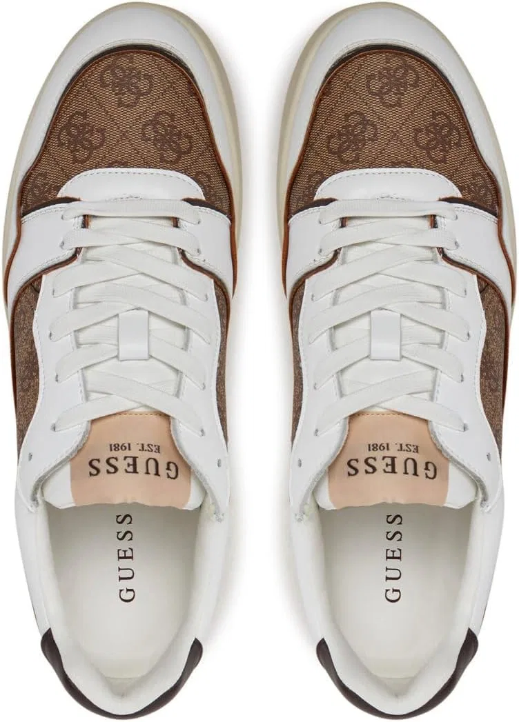 GUESS Кроссовки Schuhe/Джинсы Sportschuhe - Herren, Beige Brown — фото 4