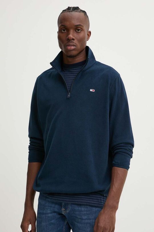 

Флисовая толстовка Tommy Jeans, темно-синий
