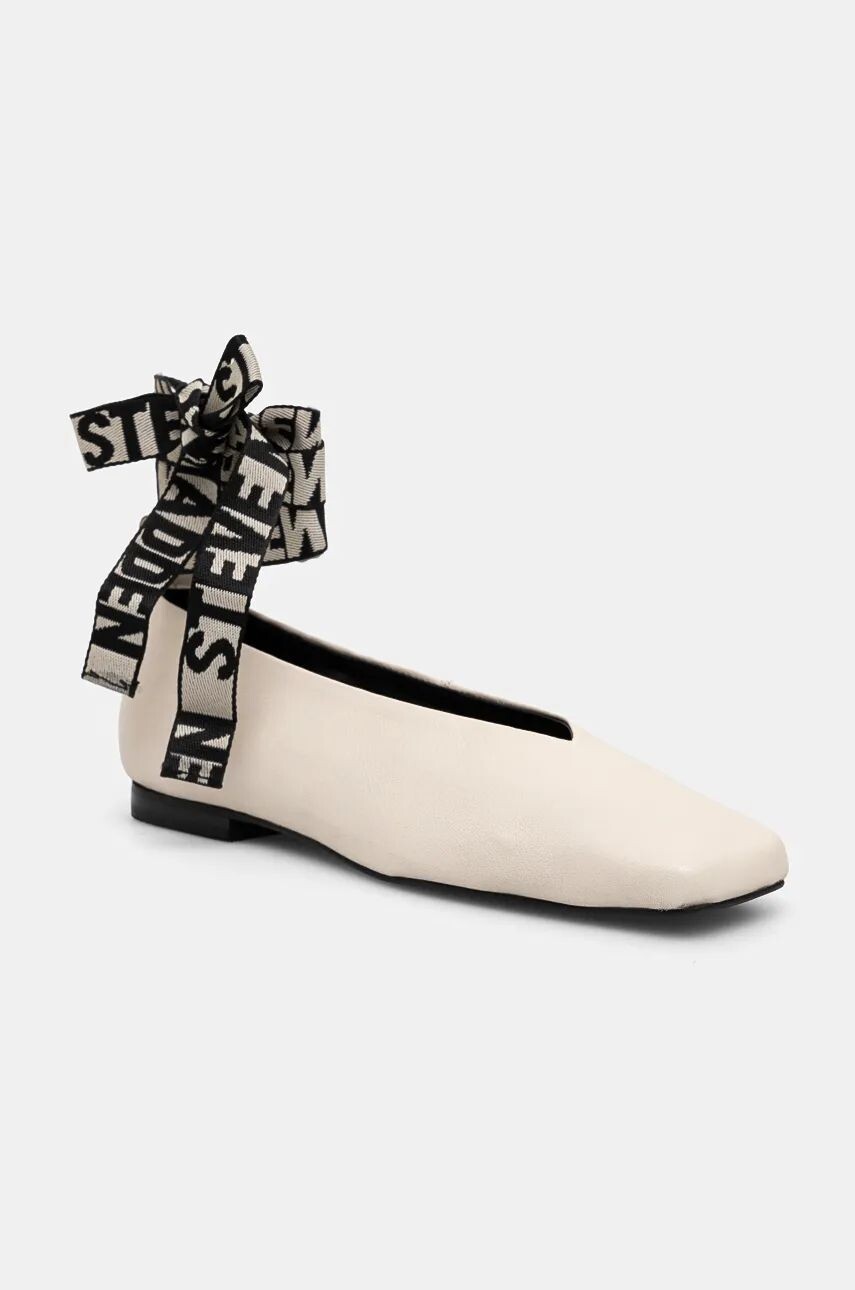 

Кожаные балетки Steve Madden Fosse, бежевый