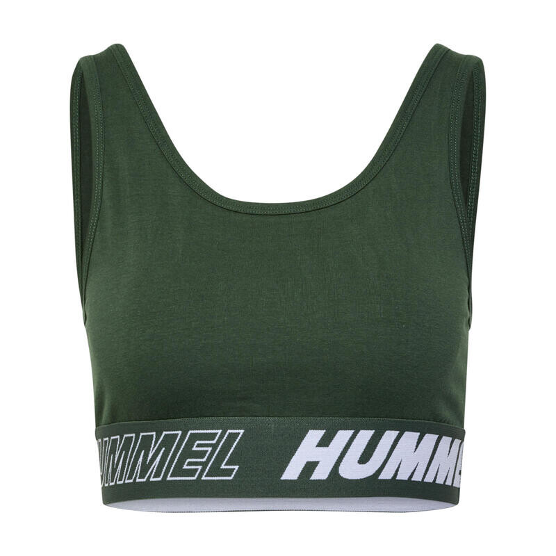 

Спортивный бюстгальтер Hummel, цвет camouflagefarben/grün/grün