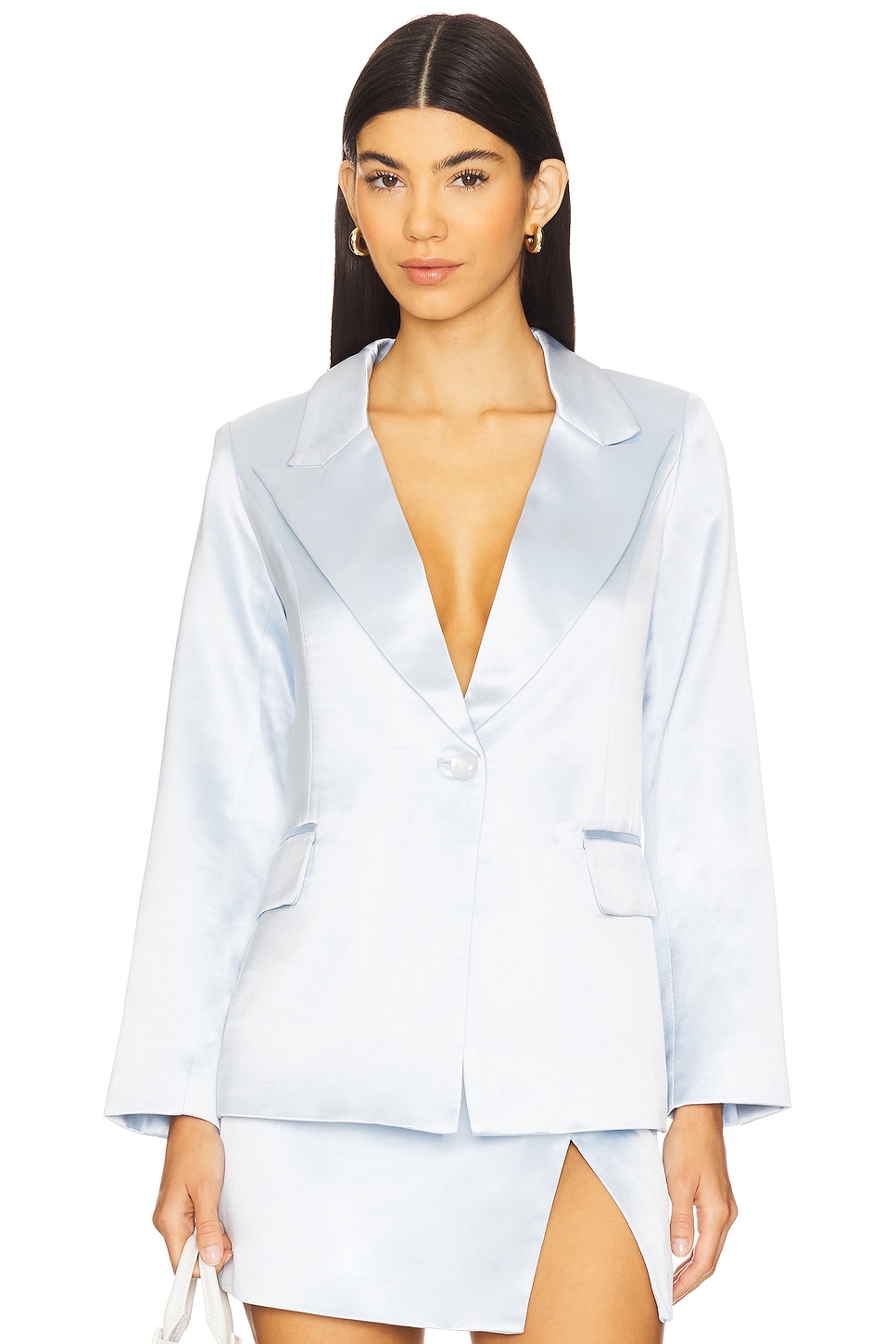 

Пиджак "Ella suit blazer" Bubish, pale blue