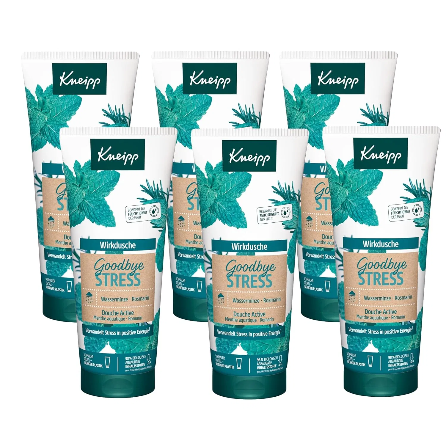 Увлажняющий гель для душа «Goodbye Stress» розмарин и мята от Kneipp Kneipp, Multicoloured