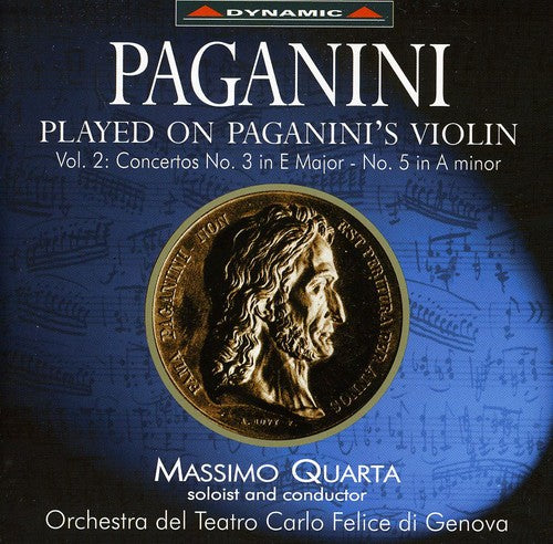 

CD диск Paganini / Quarta / Orch Del Teatro Carlo Felice: Paganini Played on Paganini's Violin