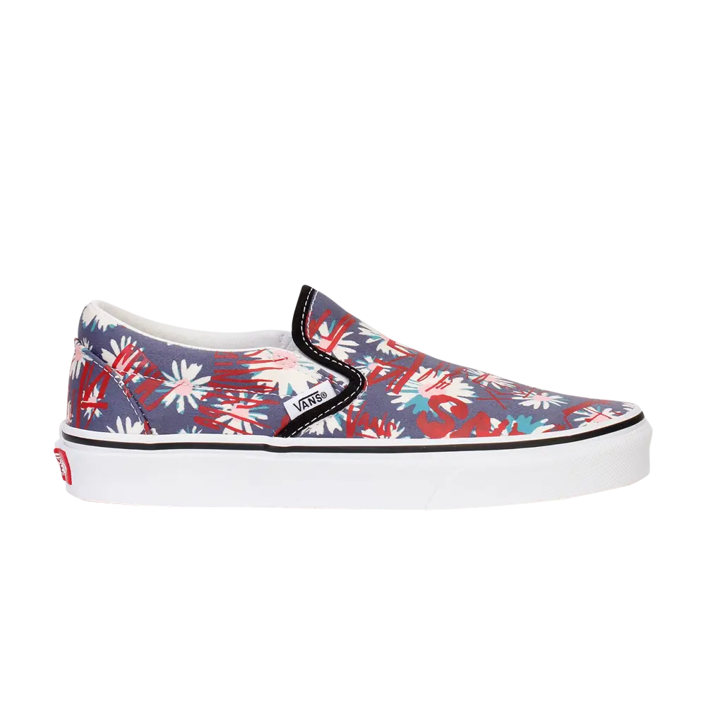 

Классические слипоны Vans, красный