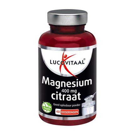 

Порошок цитрата магния 400 мг - незаменимая минеральная добавка Lucovitaal