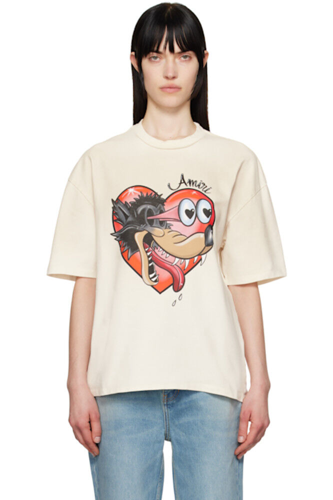 

Футболка Off-White 'Hopeless Romantic' Os AMIRI