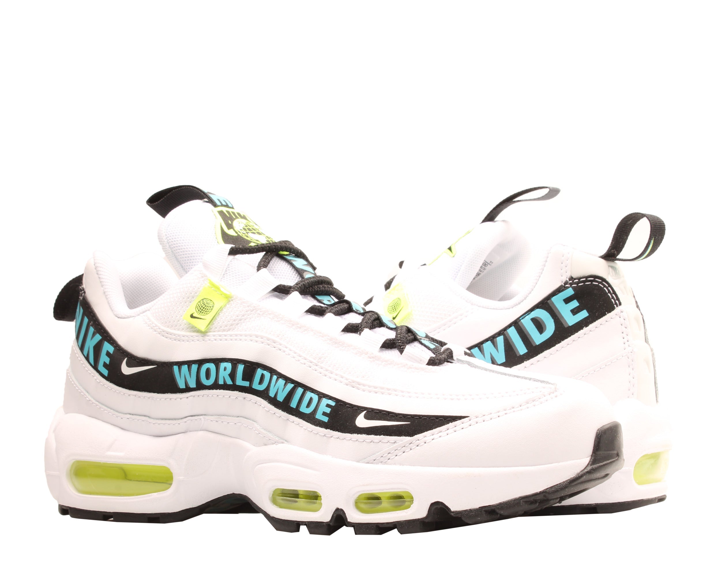 

Кроссовки мужские Nike Air Max 95 SE White/Blue Fury-Volt-Black CT0248-100