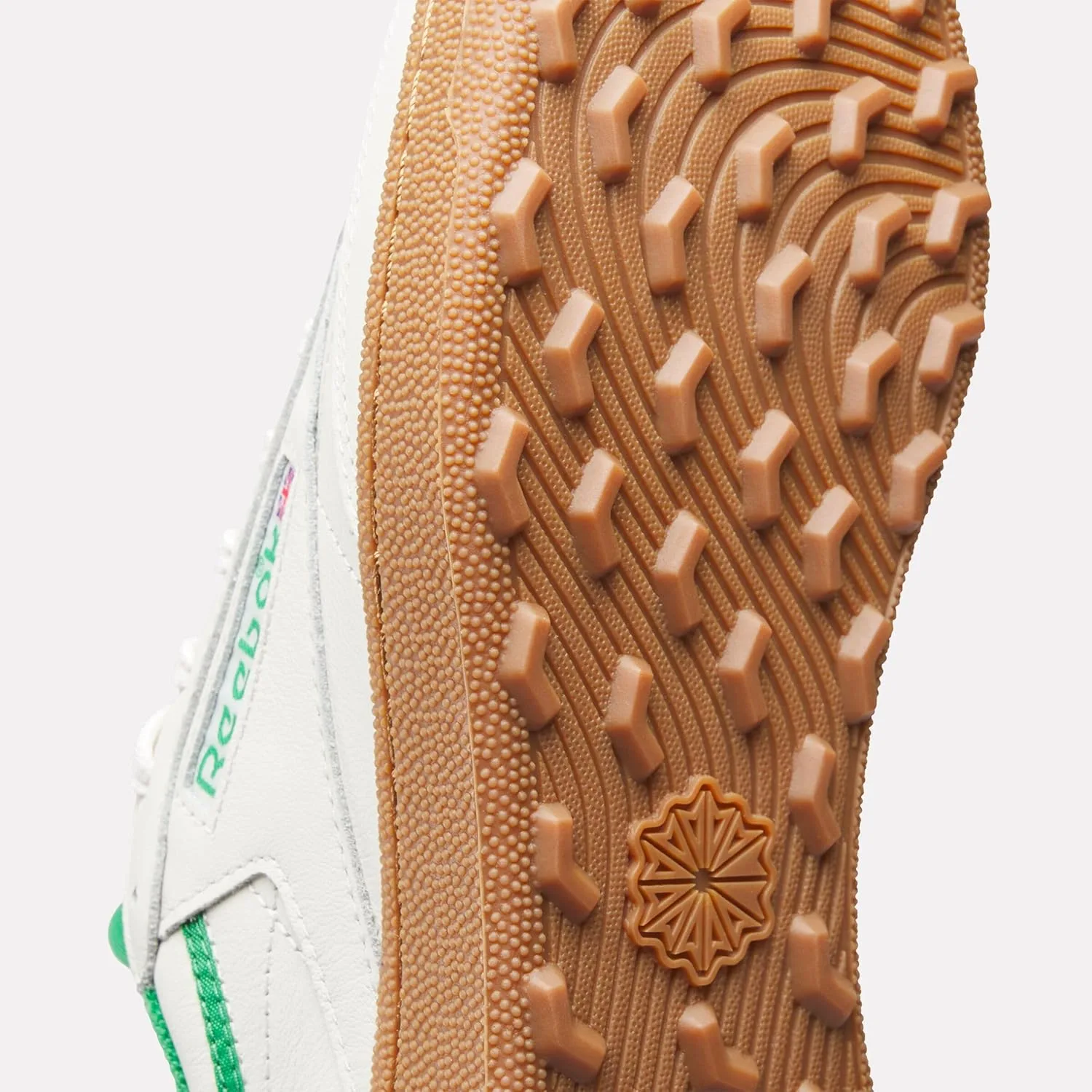 Мужские кроссовки для гольфа Reebok Club C, зеленый — фото 3