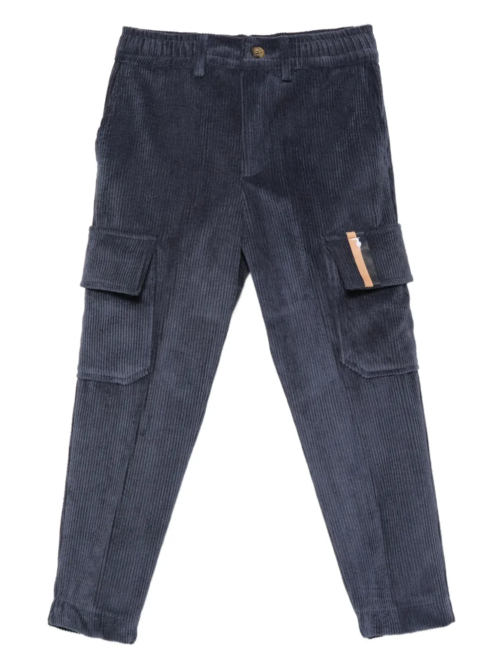 

Вельветовые брюки-карго TRUSSARDI JUNIOR, синий