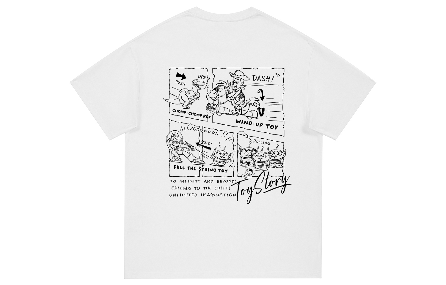 

Футболки унисекс с круглым вырезом, узкий прямой крой Disney, белый