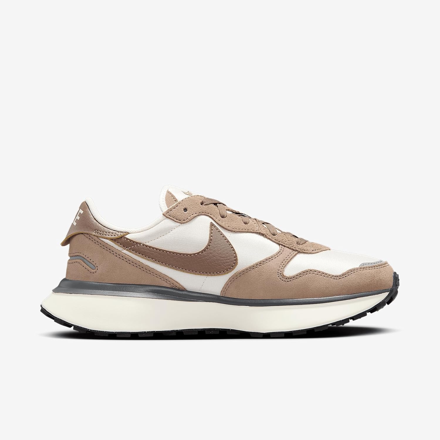 Женские кроссовки Nike Phoenix Waffle, черный/коричневый — фото 3