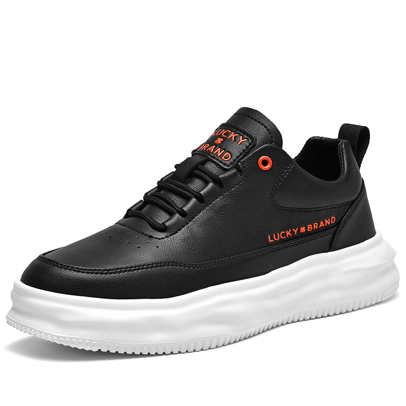 

LUCKY BRAND Антискользящие износостойкие водонепроницаемые дышащие мужские повседневные низкие кеды черные, цвет Black
