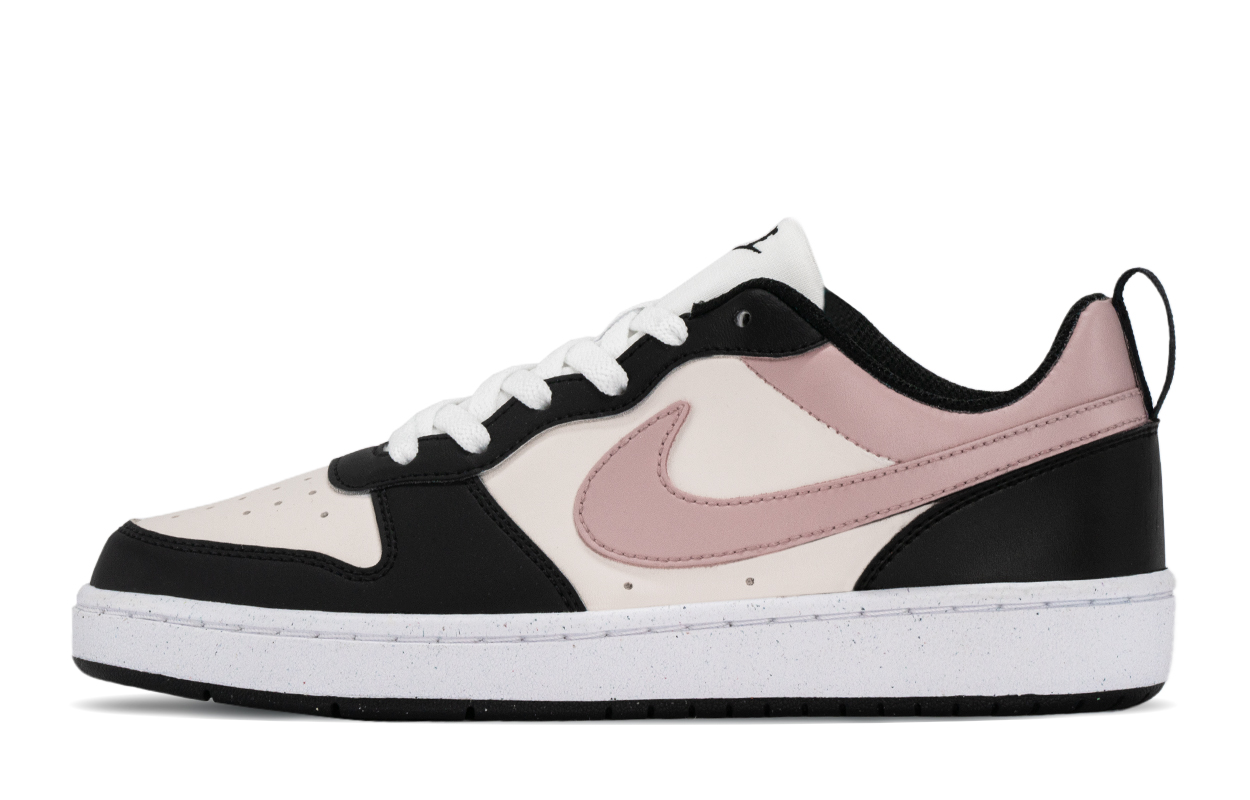 

Детские кроссовки для скейтбординга Court Borough с низкой амортизацией, износостойкие, для подростков Nike, черный/розовый