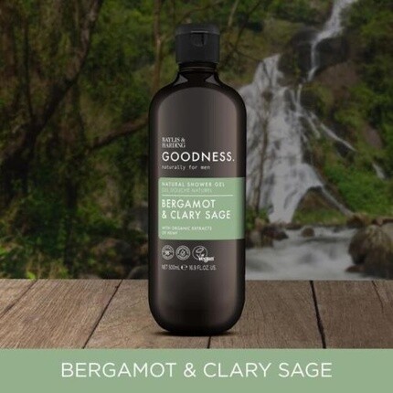 

Гель для душа Baylis & Harding Bergamot Clary Sage для мужчин 500 мл